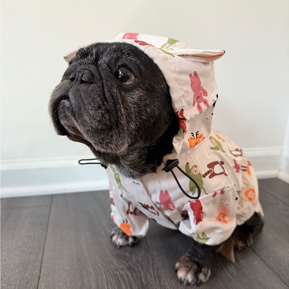 Haus of Marlee Other - Stylish Dog Raincoat with Animal Print